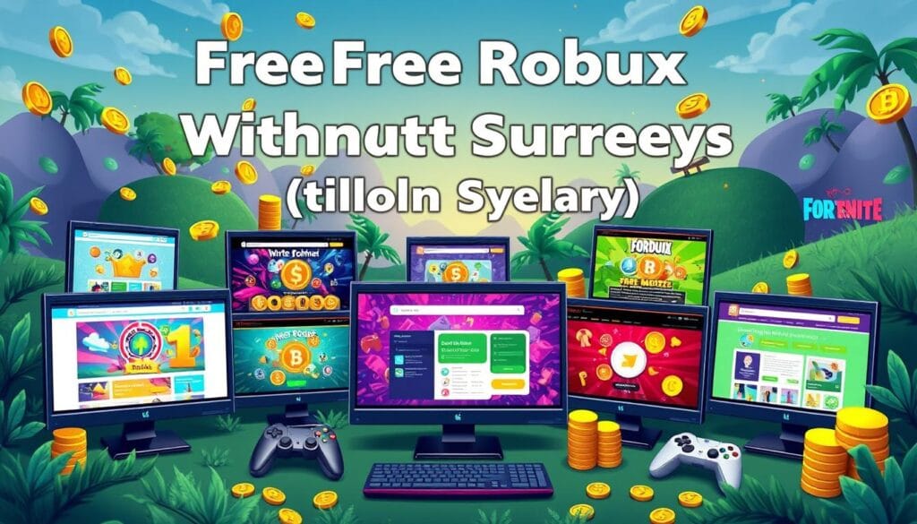 Free Robux websites no survey
