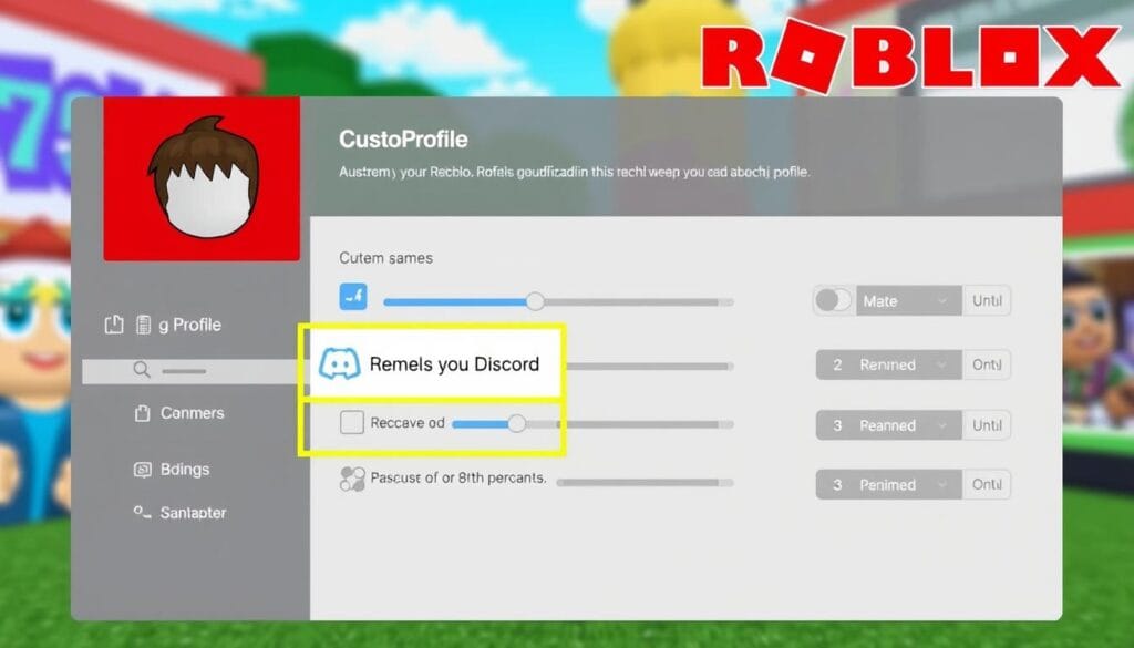 Hide Discord on Roblox Profile