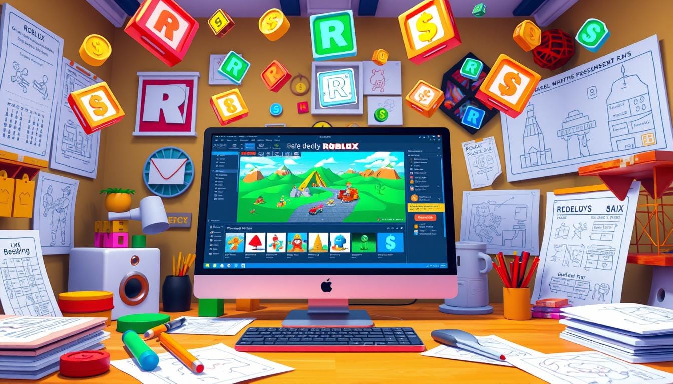 How to create a Roblox game for Robux