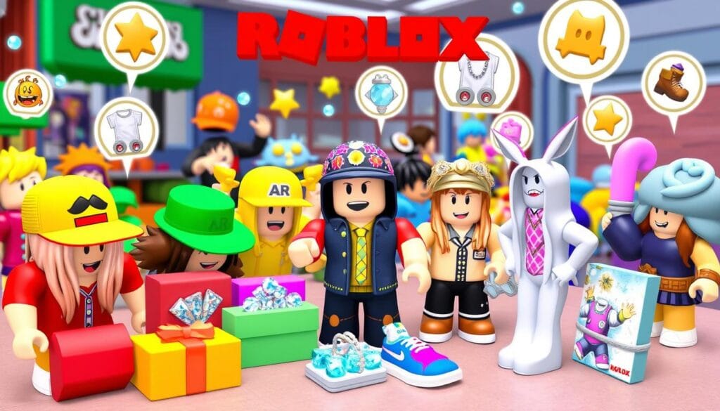 Popular trade items in Roblox