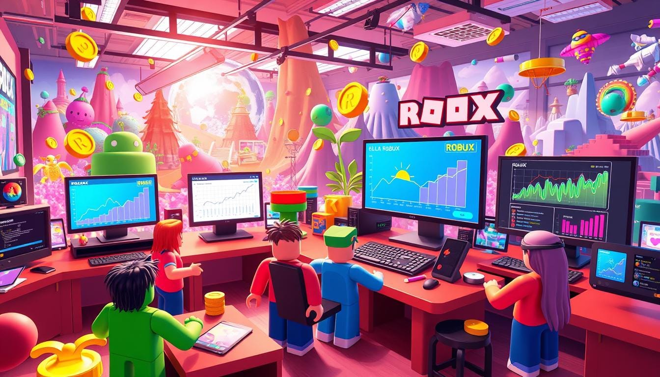Roblox developers earning Robux