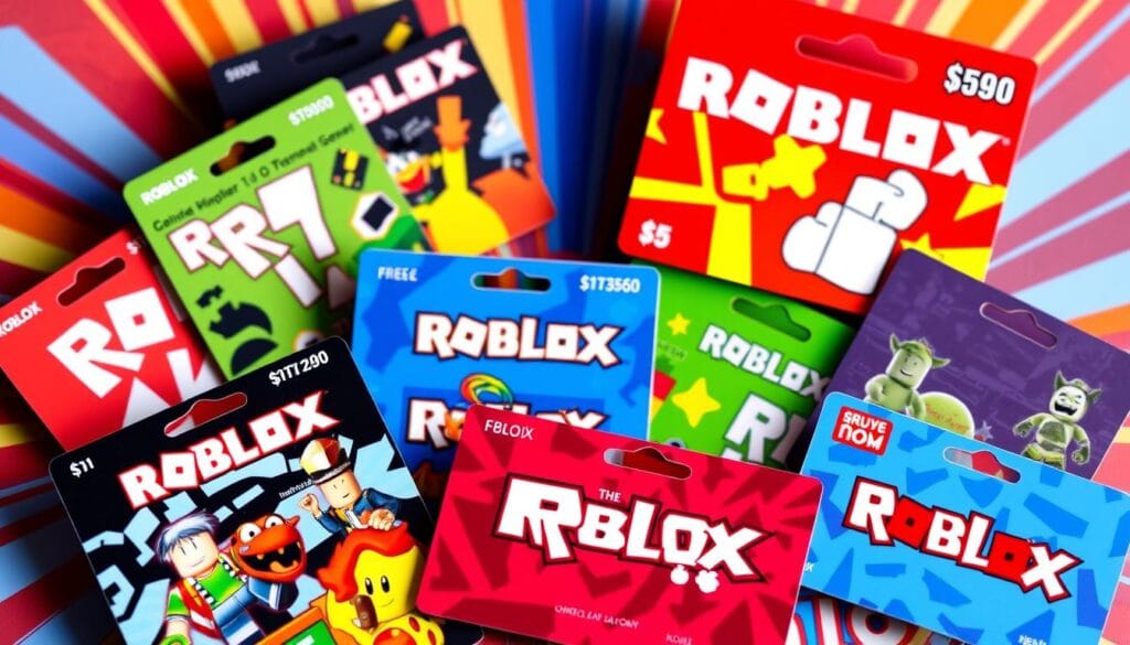 Roblox gift card denominations
