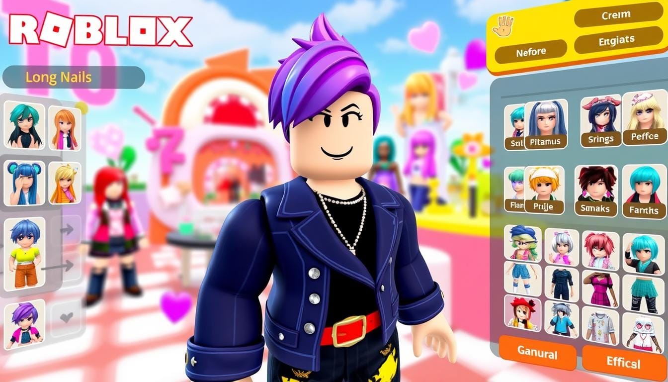 how to get long nails in dress to impress roblox