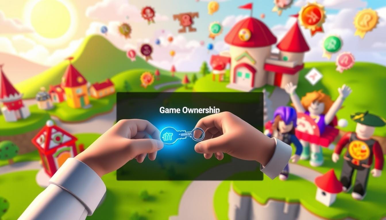 how to give someone ownership of a roblox game