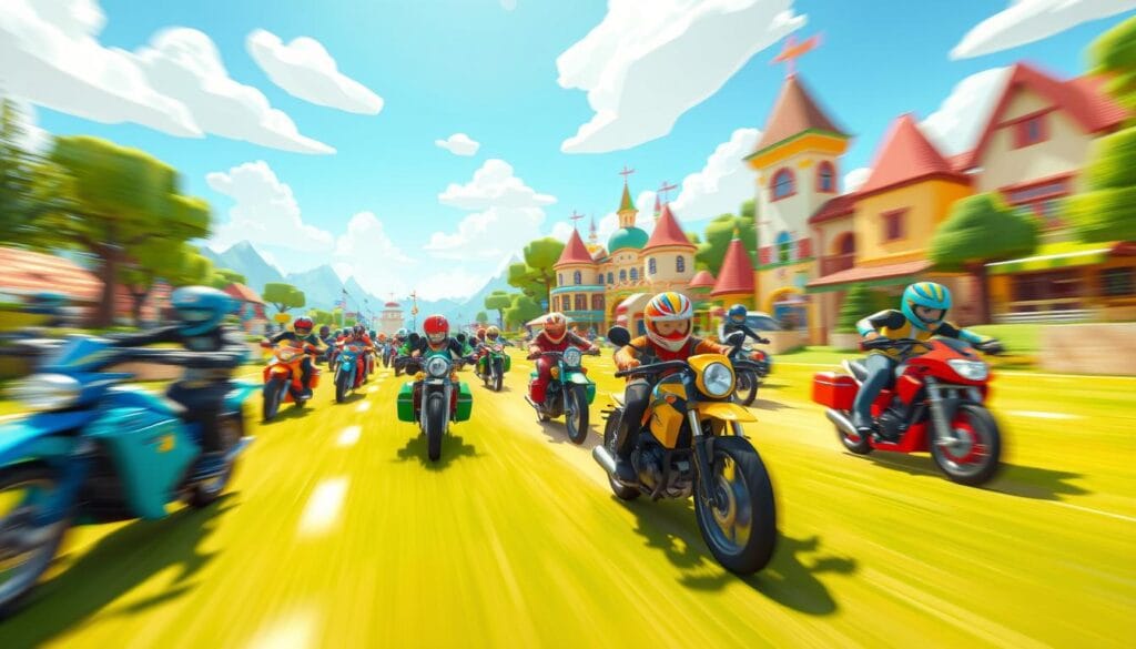 Appeal of motorcycle games in Roblox