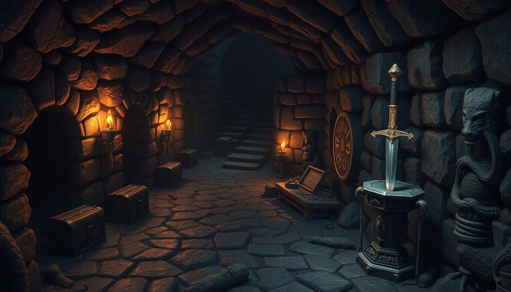 Dungeon exploration