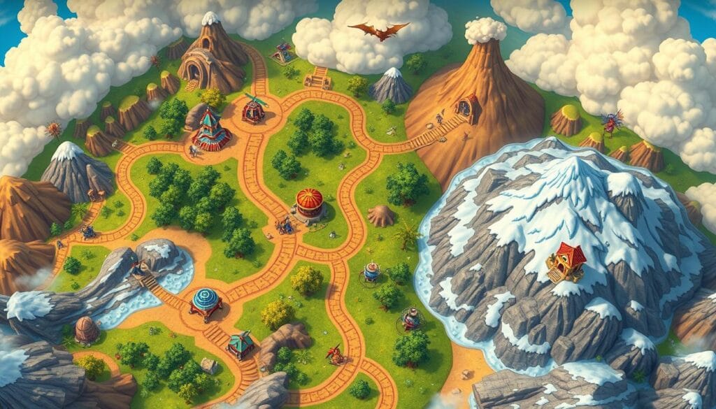 Procedurally generated maps