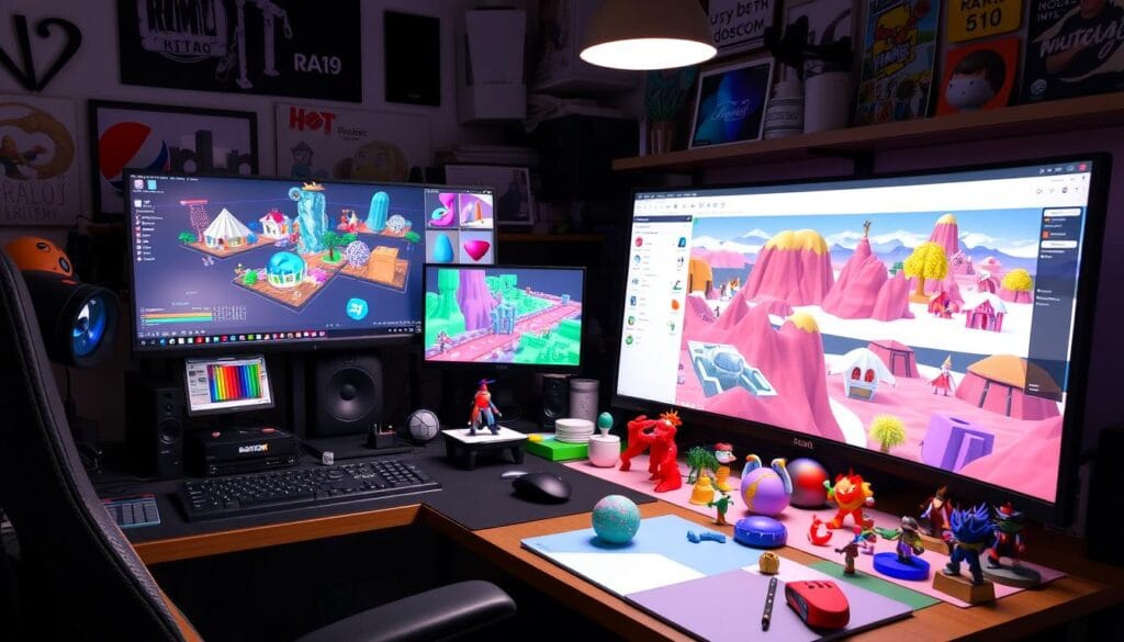 Roblox asset creation and 3D modeling tools