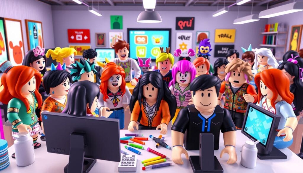 Roblox avatar community