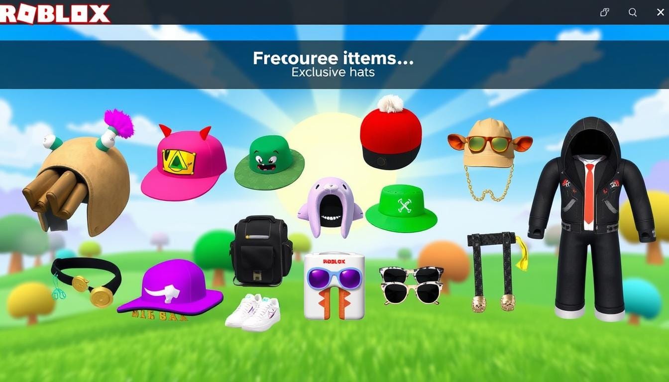 Roblox free items