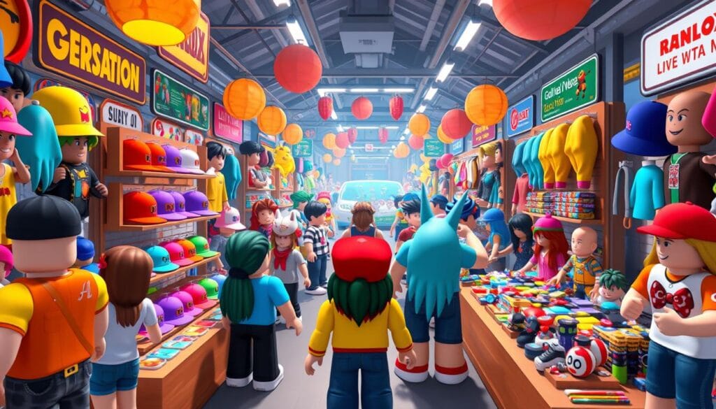 Roblox limited item trading