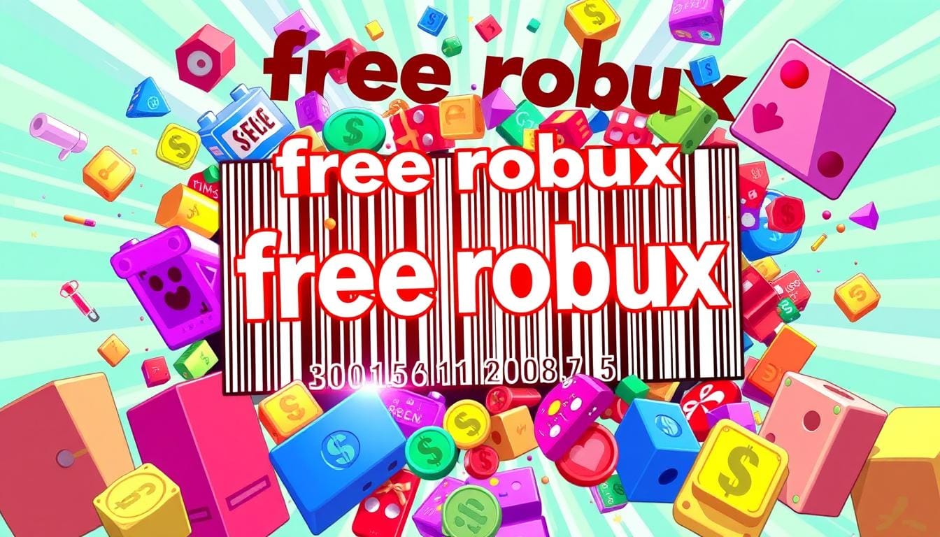 free robux barcode