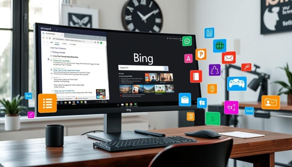 how to use bing