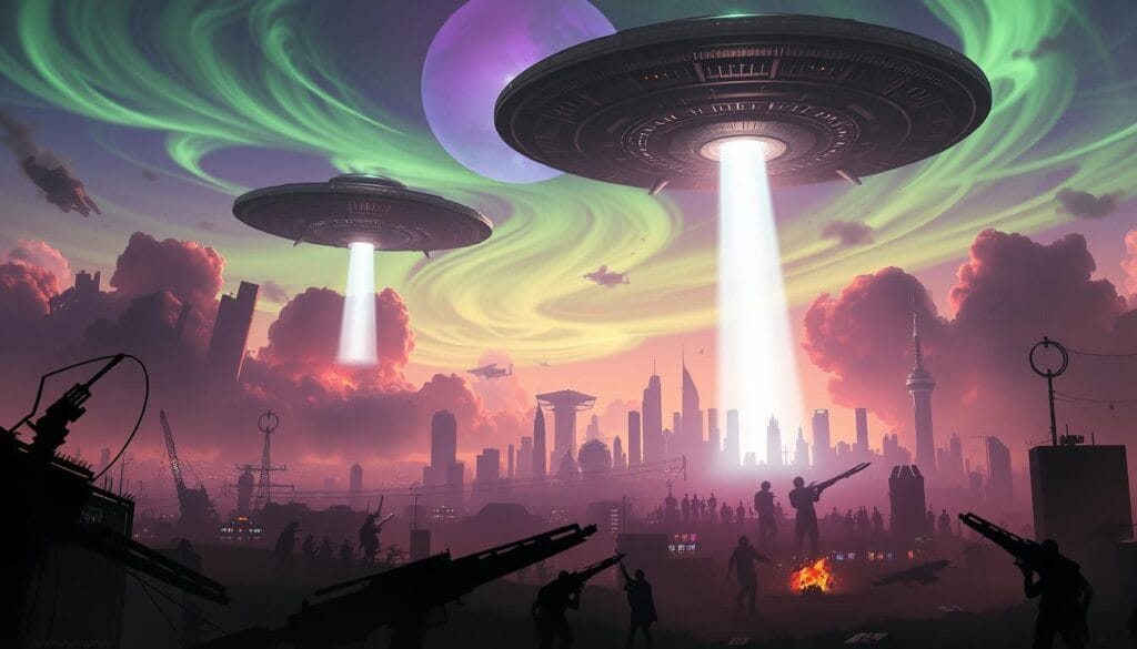 intergalactic invasion