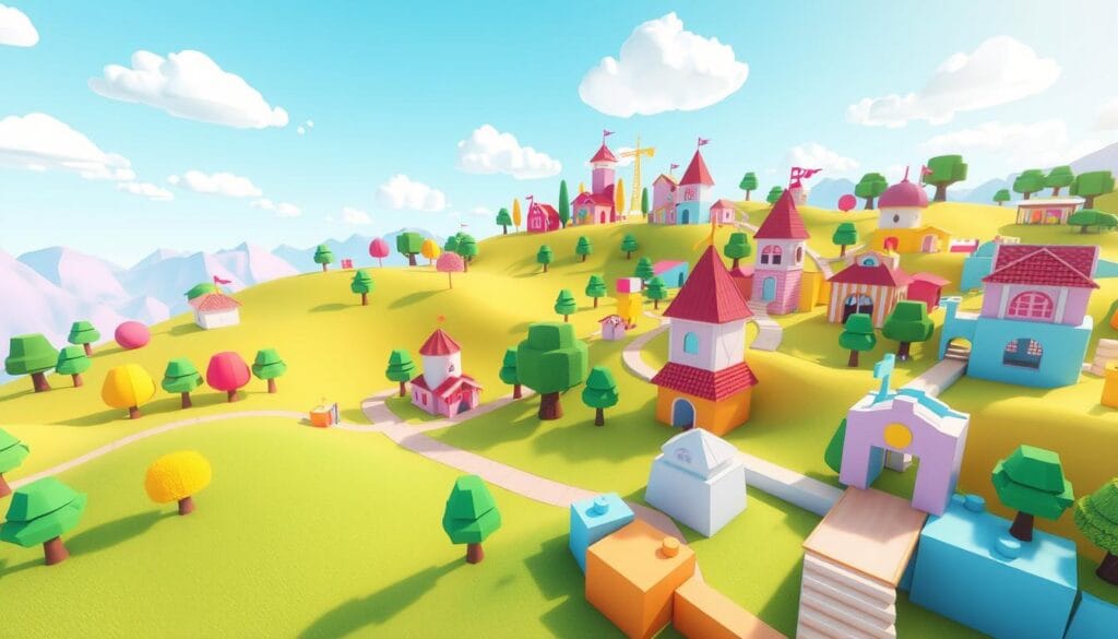 simple Roblox game design