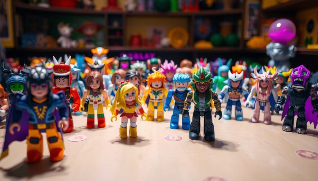 Roblox figure collecting