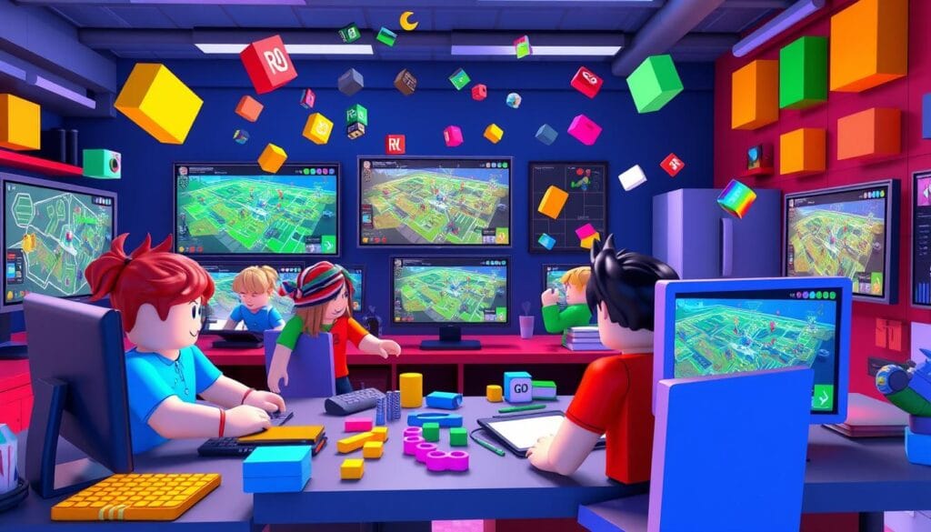 Roblox team collaboration Roblox team collaboration