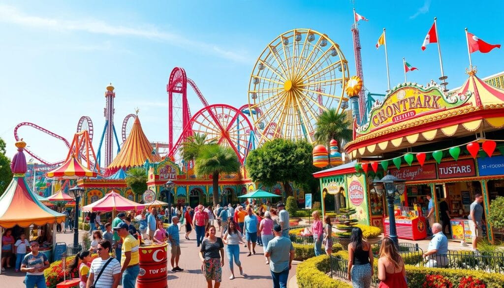 theme park economics