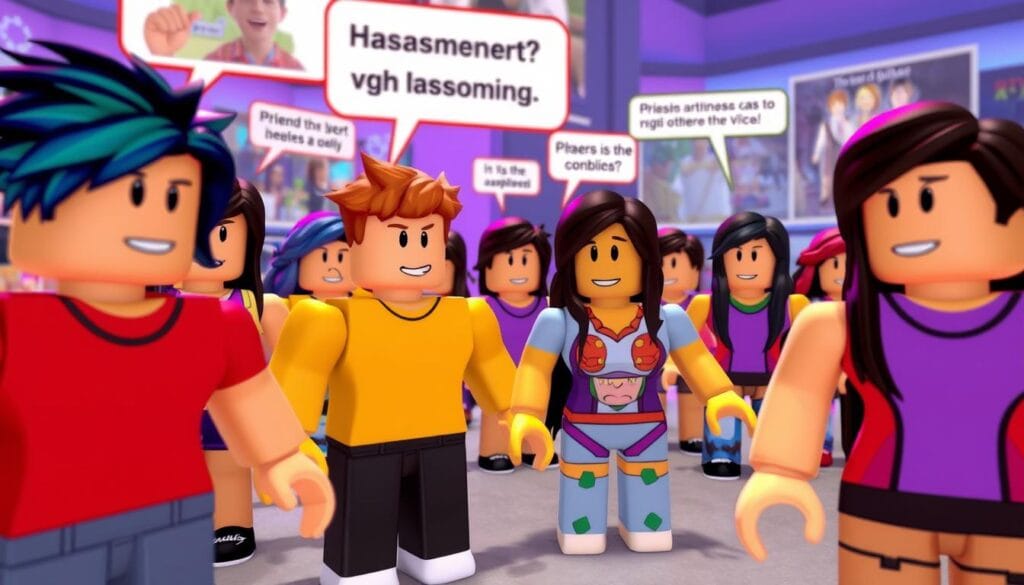 Recognizing harassment signs in Roblox