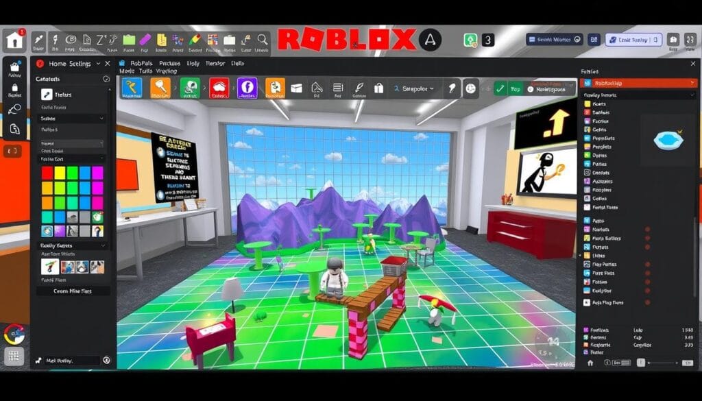 Roblox Studio interface