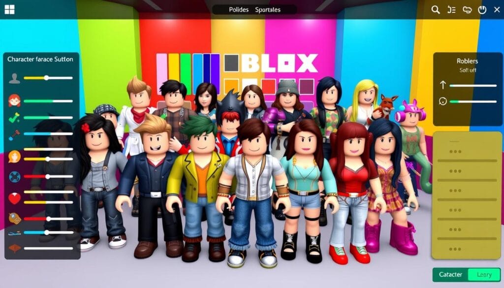 Roblox character customization