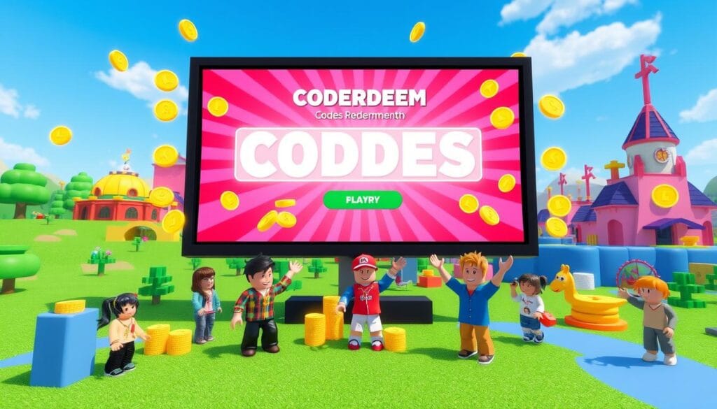 Roblox code redemption