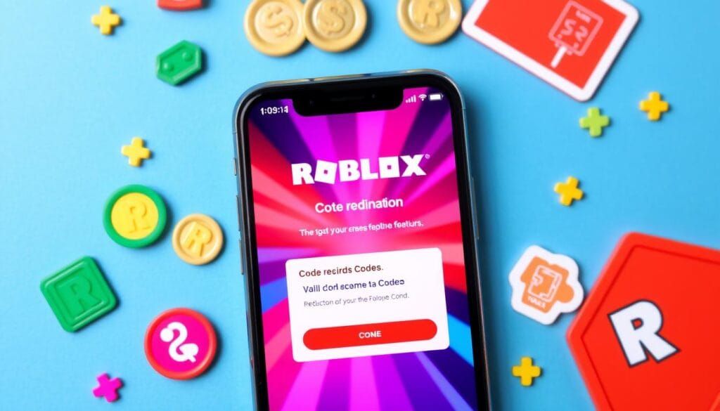 Roblox code redemption mobile method