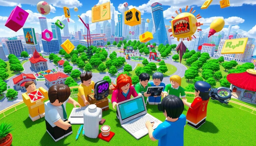Roblox developer community
