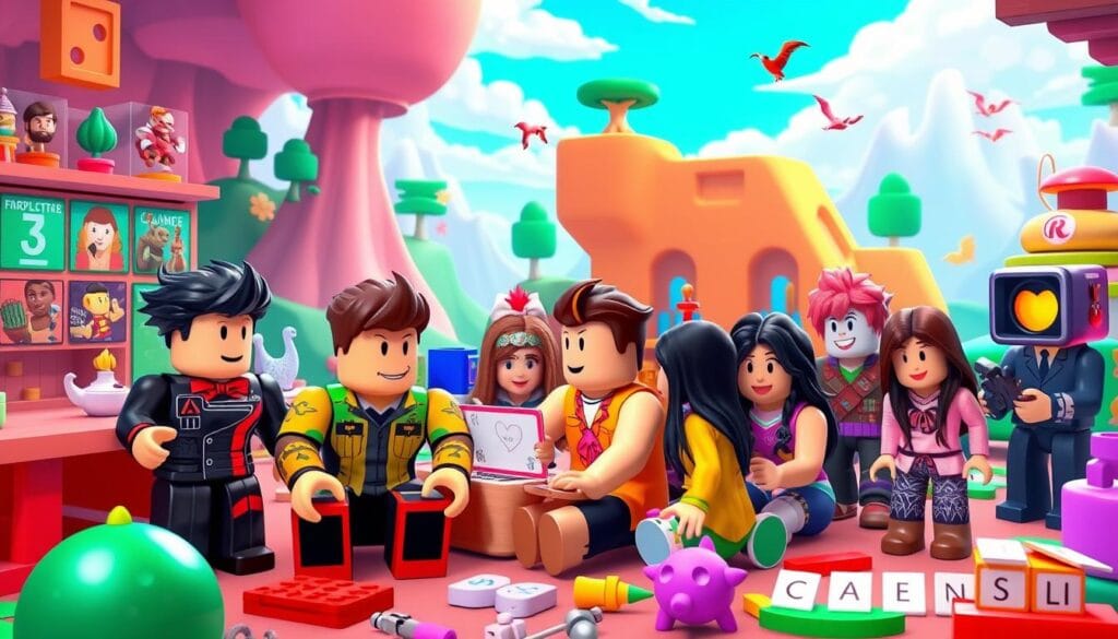 Roblox game community