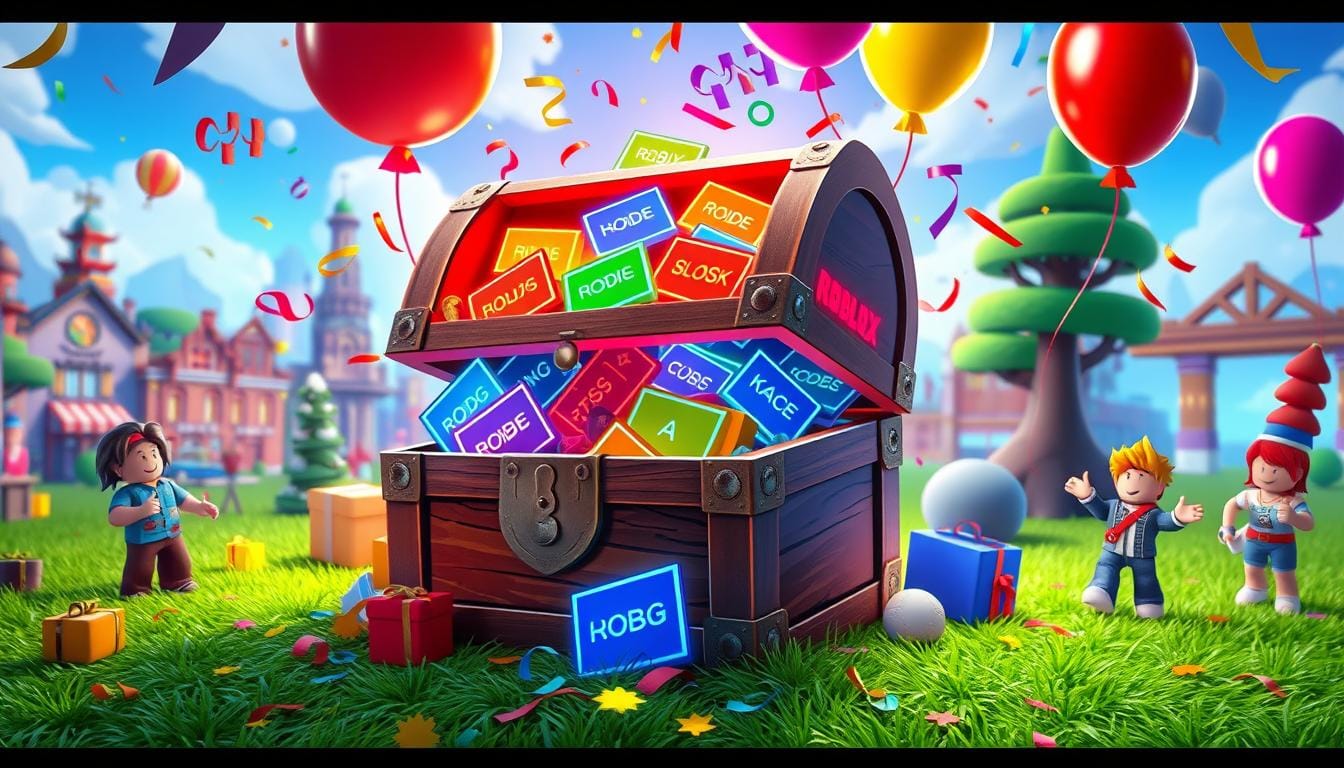 Free Roblox item codes from events