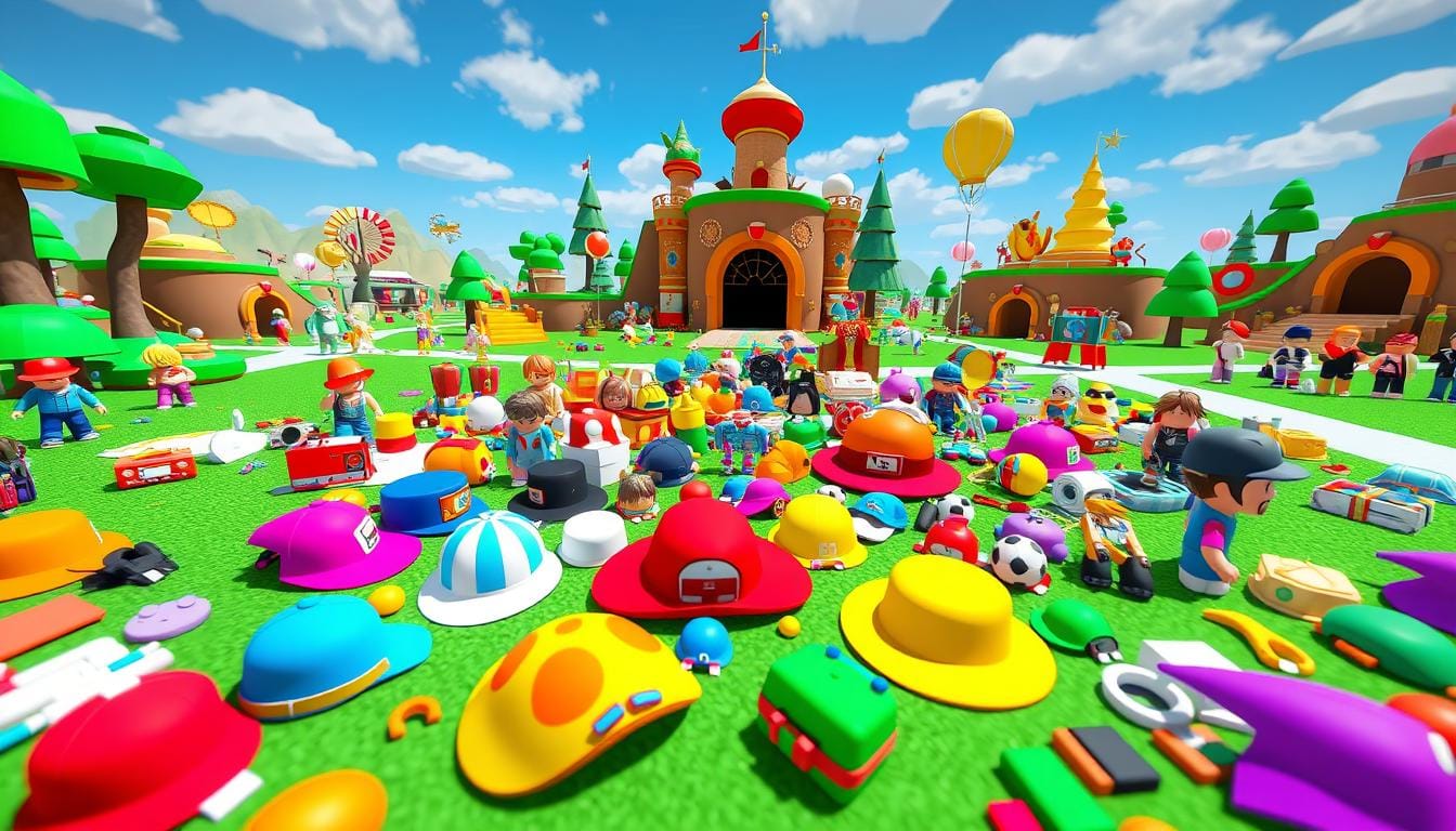 How to unlock free items in Roblox games